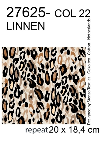 27625-22LI ''Lush Leo'' print
