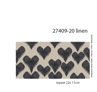 27409-20LI ''Heartshape'' print