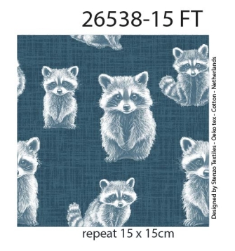 26538-15 ''Rocky Raccoon'' FT-print