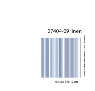 27404-09LI ''Linen Stripes'' print