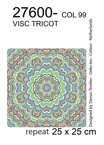 27600-99VE ''Mesmerizing'' print