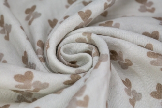 26111-22HD ''Lovehearts'' Mousseline print