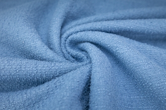 10490-158 (Washed Jeans) Cotton-mix Bouclé