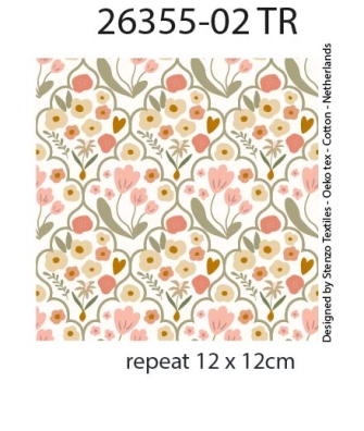 26355-02TR ''Floral Selection'' print