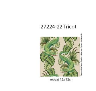 27224-22TR ''Croco Jungle'' print