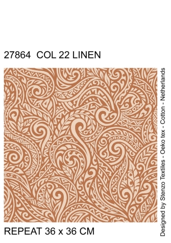 27864-22LI ''Twisted'' print