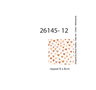 26145-12PL ''Tiny Hearts'' print