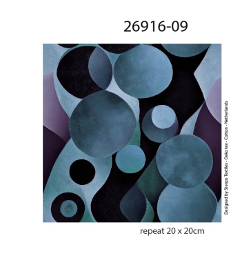 26916-09 ''Circled Art'' print