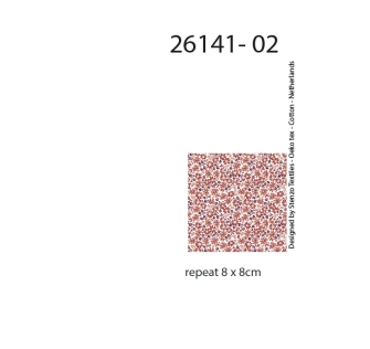 26141-02HD ''Millefleurs'' Mousseline print