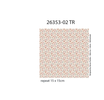 26353-02TR ''Tiny Floral'' print