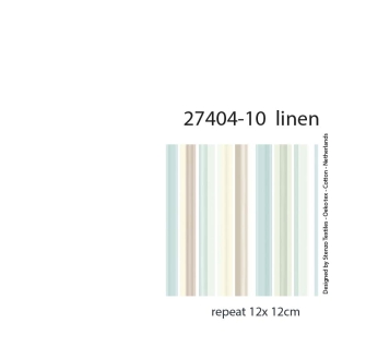 27404-10LI ''Linen Stripes'' print