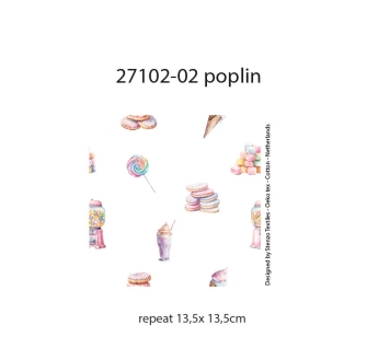27102-02PL ''Sweets'' print