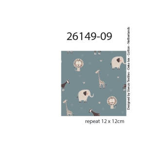 26149-09PL ''Tiny Safari'' print