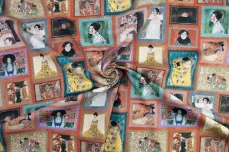 26938-11 ''Faces of Klimt'' print