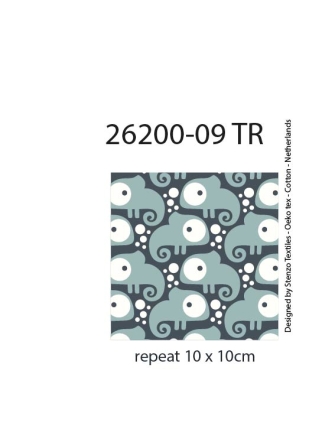 26200-09 ''Little Chameleon'' print