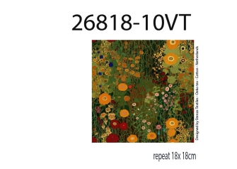 26818-10VI " Algae Bloom"  Viscose-jersey print