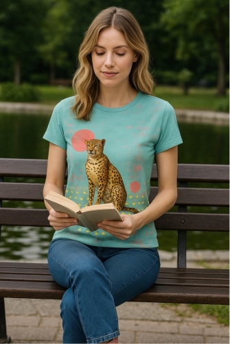 27258 ''Lonely Leopard'' Panel