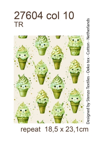 27604-10TR ''Ice Ice Baby'' print