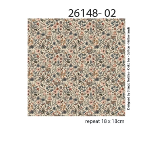 26148-02PL ''Millefleurs Garden'' print