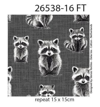 26538-16 ''Rocky Raccoon'' FT-print
