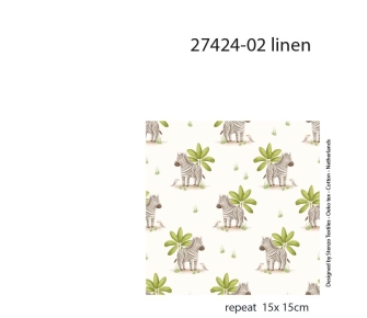 27424-02LI  ''Tiny Zebra'' print