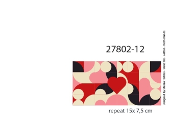 27802-12VE ''Heartistic'' print