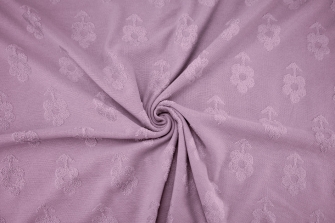 19750-120 ''Old Lilac'' Jaquard Flowers