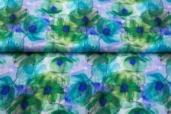 27800-10VE ''Floral Aquarel'' print