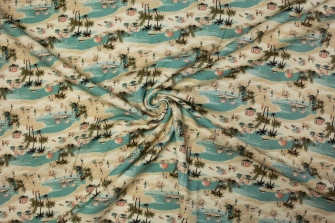 27216-22TR ''Beach Camping'' print