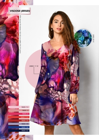26802-11VI "Silent Serenade" Viscose-jersey print