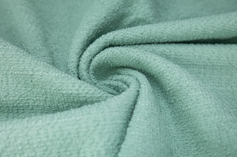 10490-109 (Greyish Green) Cotton-mix Bouclé