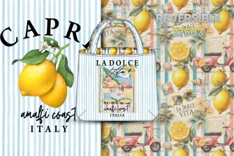 27503 ''La Dolce Vita'' Bag Panel