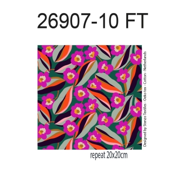 26907-10 ''Botanical Rhythm'' print