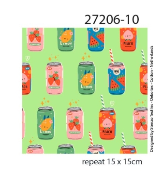 27206-10TR ''Soda Cans'' print