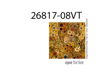 26817-08VI “Retro Spin” Viscose-jersey print