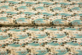 27216-22TR ''Beach Camping'' print