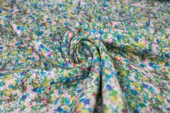 26142-02HD ''Millefleurs'' Mousseline print