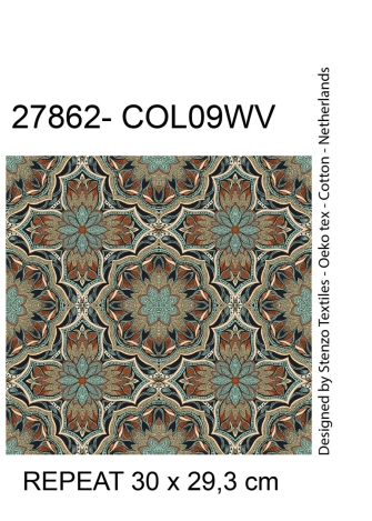 27862-09 VW ''Kaleidoscope'' print