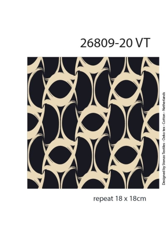 26809-20VI “Looped Harmony” Viscose-jersey print