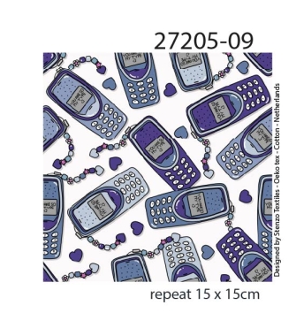 27205-09TR ''Cellular'' print