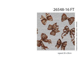 26548-16 ''Beasty Bows'' FT-print