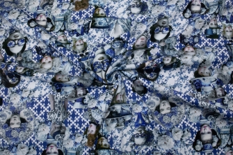 27908TR ''Blue Burlesque'' print