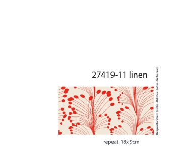 27419-11LI ''Popping Feathers'' print