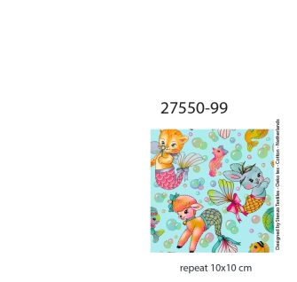 27550-99 ''Marine Pets'' print