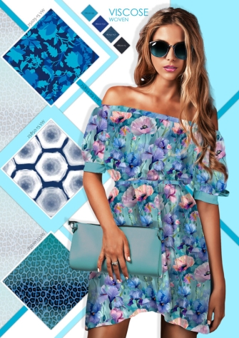 25850-15WV  "back in time" woven viscose