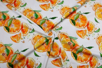 27903-13TR ''Orangey'' print