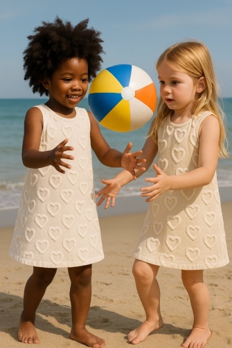 27300-20 ''Big Hearts'' Embroidery