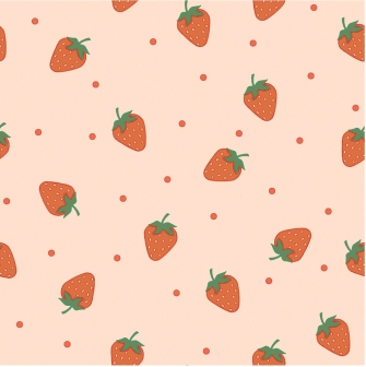 27651-12PL ''Strawberries'' print