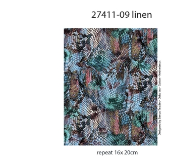 27411-09LI ''Fancy Python'' print