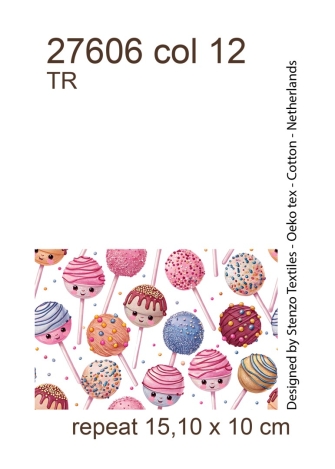 27606-12TR ''Lollipop'' print